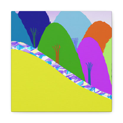 Mountain Optimism Artist - Canvas