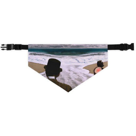 Sea-Swept Romance - The Alien Pet Bandana Collar