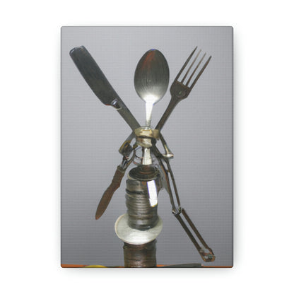 "Kitchen Sculpture Creations" - Canvas