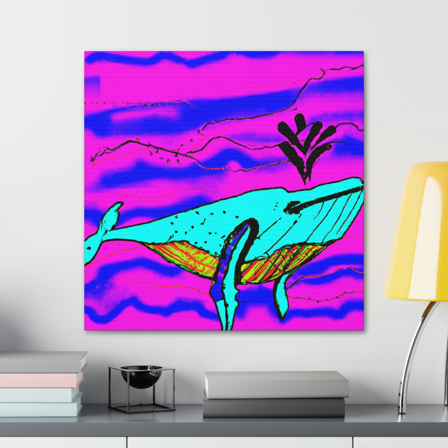 „Glow of the Neon Sea“ – The Alien Canva