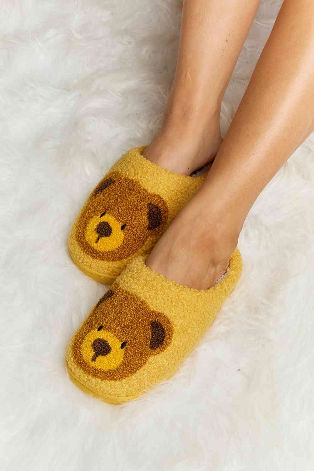 Plüsch-Slipper mit Melody-Teddybär-Print