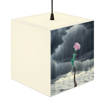 "Aight Against the Storm: Die Geschichte einer einsamen Blume" - Die Alien Light Cube Lampe