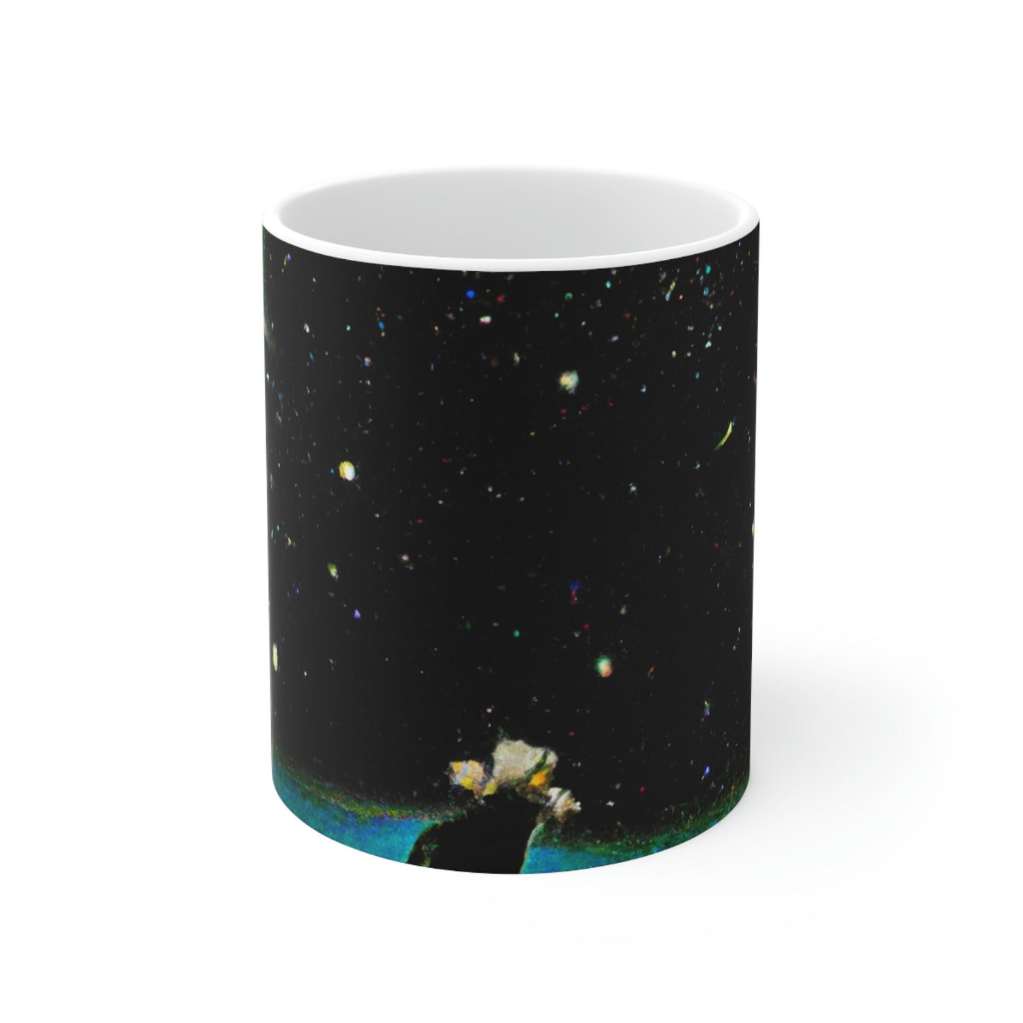 "Un alma perdida conectada a los cielos" - Taza de cerámica The Alien 11 oz