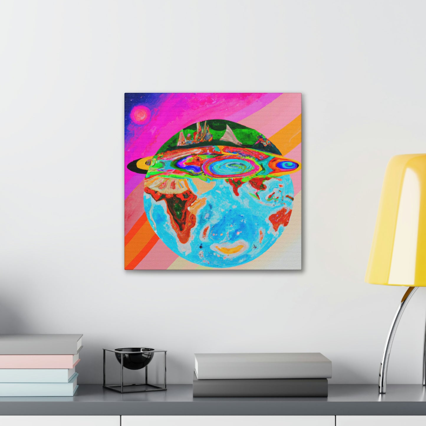 "Exploring the World Through Art" - Canvas