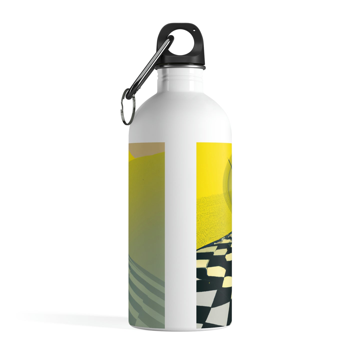 "Lost and Found in the Desert: A Bee's Journey" - The Alien Stainless Steel Water Bottle