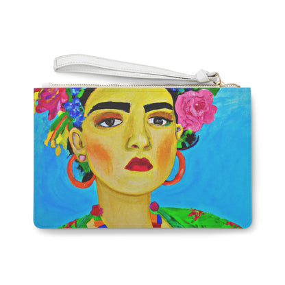 "Fierce and Free: Un tributo a las mujeres mexicanas inspirado en Frida Kahlo" - The Alien Clutch Bag