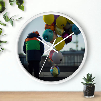 "Dreams of Flight" - The Alien Wall Clock