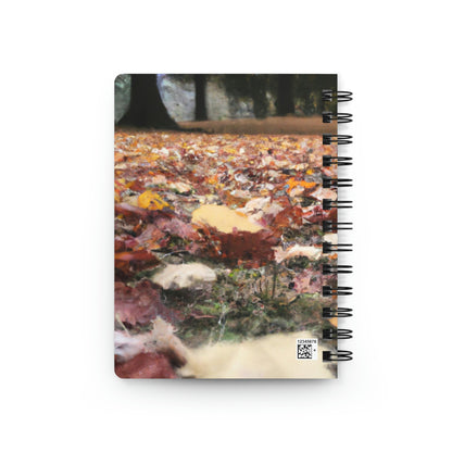 "Autumn's Forgotten Mystery" - The Alien Spiral Bound Journal