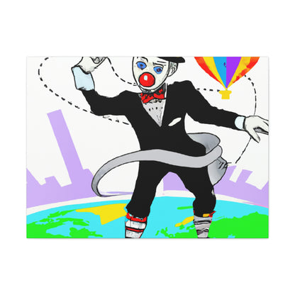 Die große Spionage-Clown-Kapriole - The Alien Canva