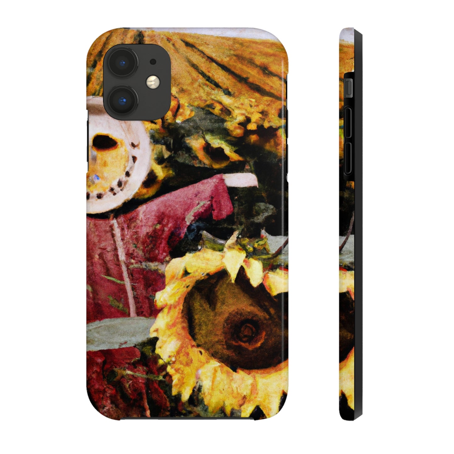 "Centinela solitaria del campo de girasoles" - Las fundas para teléfonos Alien Tough