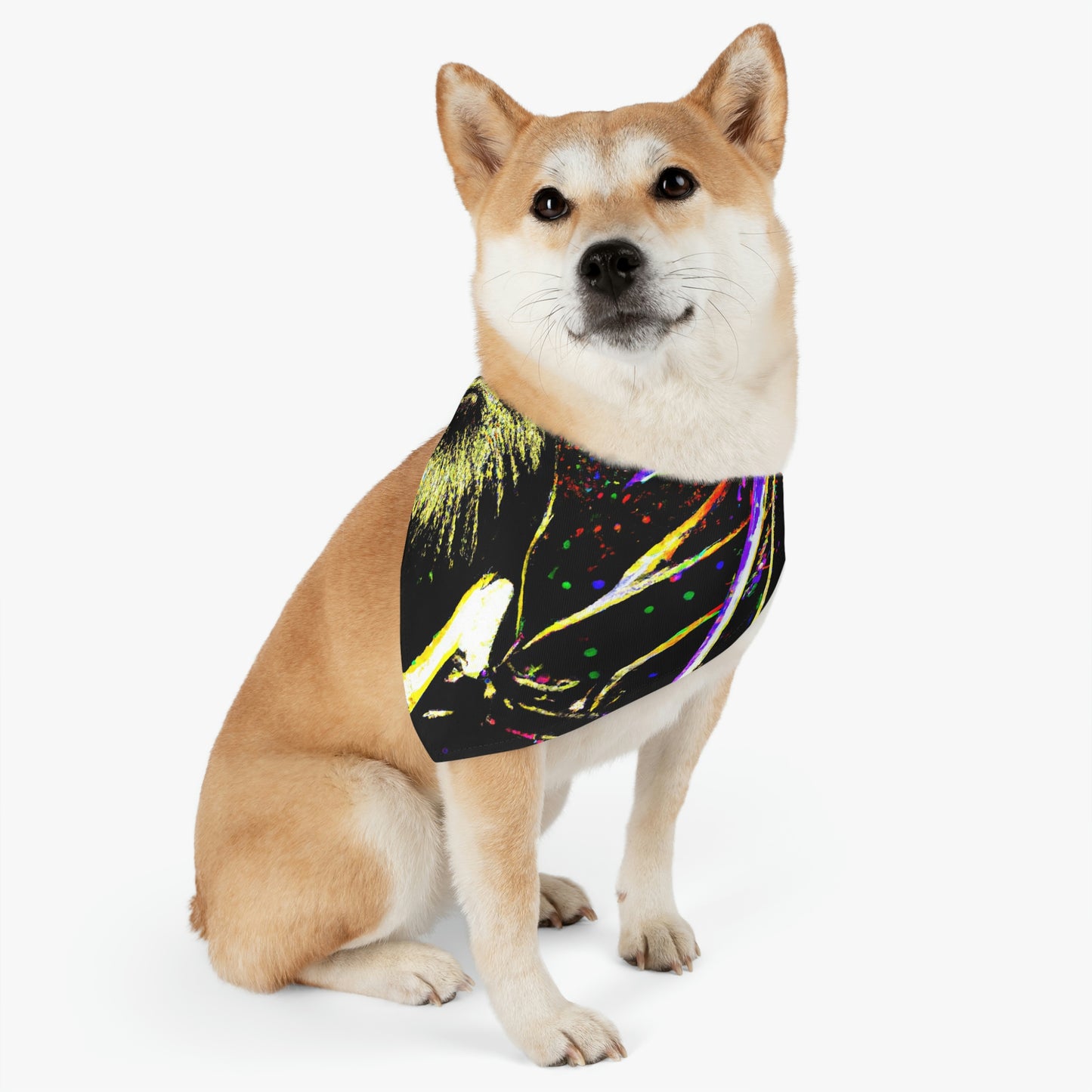 "A Nighttime Spectacle of Wonder" - Das Alien Pet Bandana Halsband