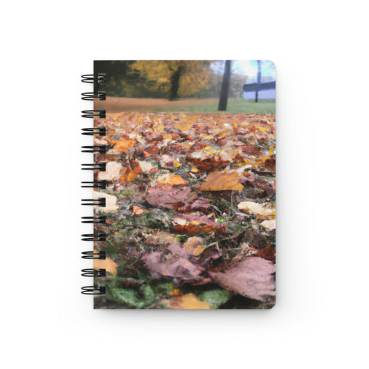 "Autumn's Forgotten Mystery" - The Alien Spiral Bound Journal