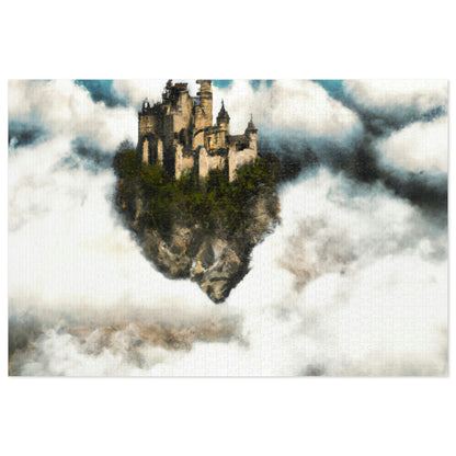 Mystic Castle in the Sky - The Alien Jigsaw Puzzle