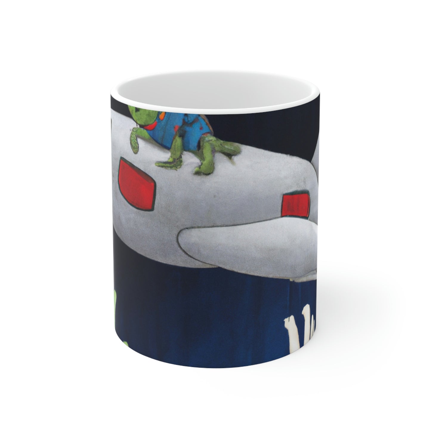 Rescuing the Alien: A Race Against Time - The Alien Ceramic Mug 11 oz