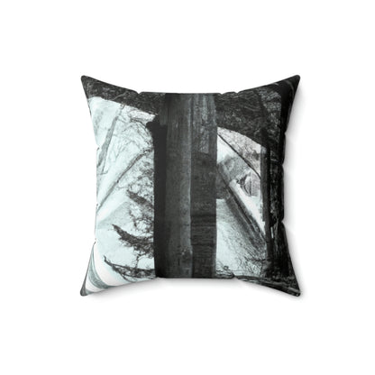 "The Phantasmagorical Big Top" - The Alien Square Pillow