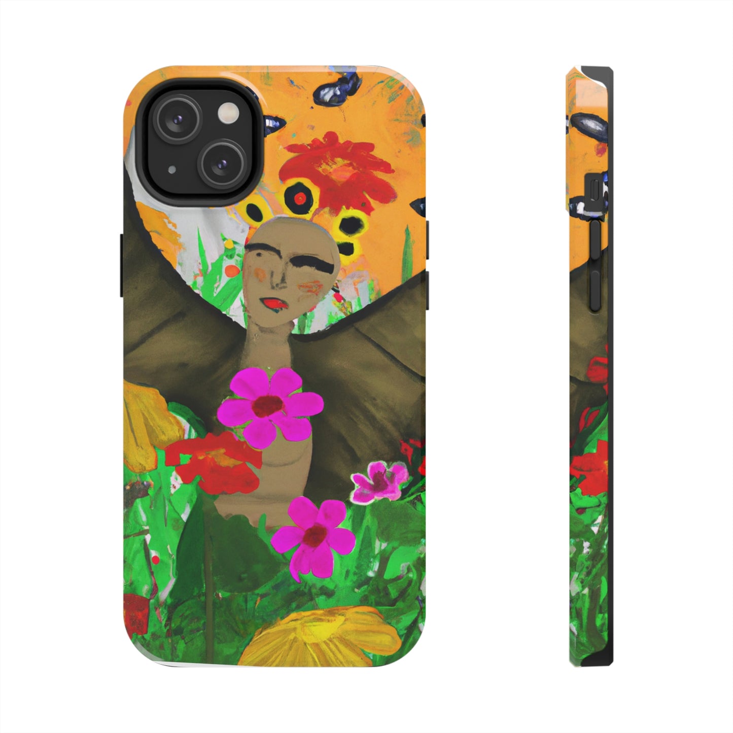 "Schmetterlingsballett auf der Wildblumenwiese" - Die Alien Tough Phone Cases