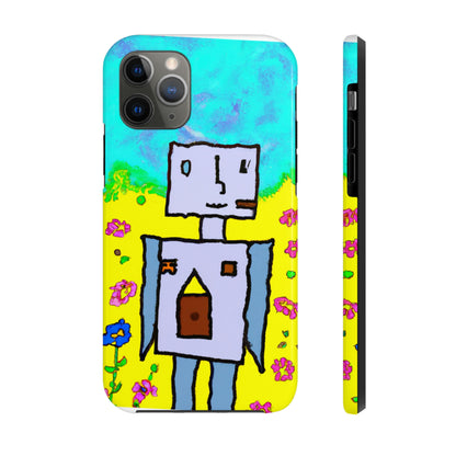 "Ein kleines Wunder in einem Blumenmeer" - Die Alien Tough Phone Cases