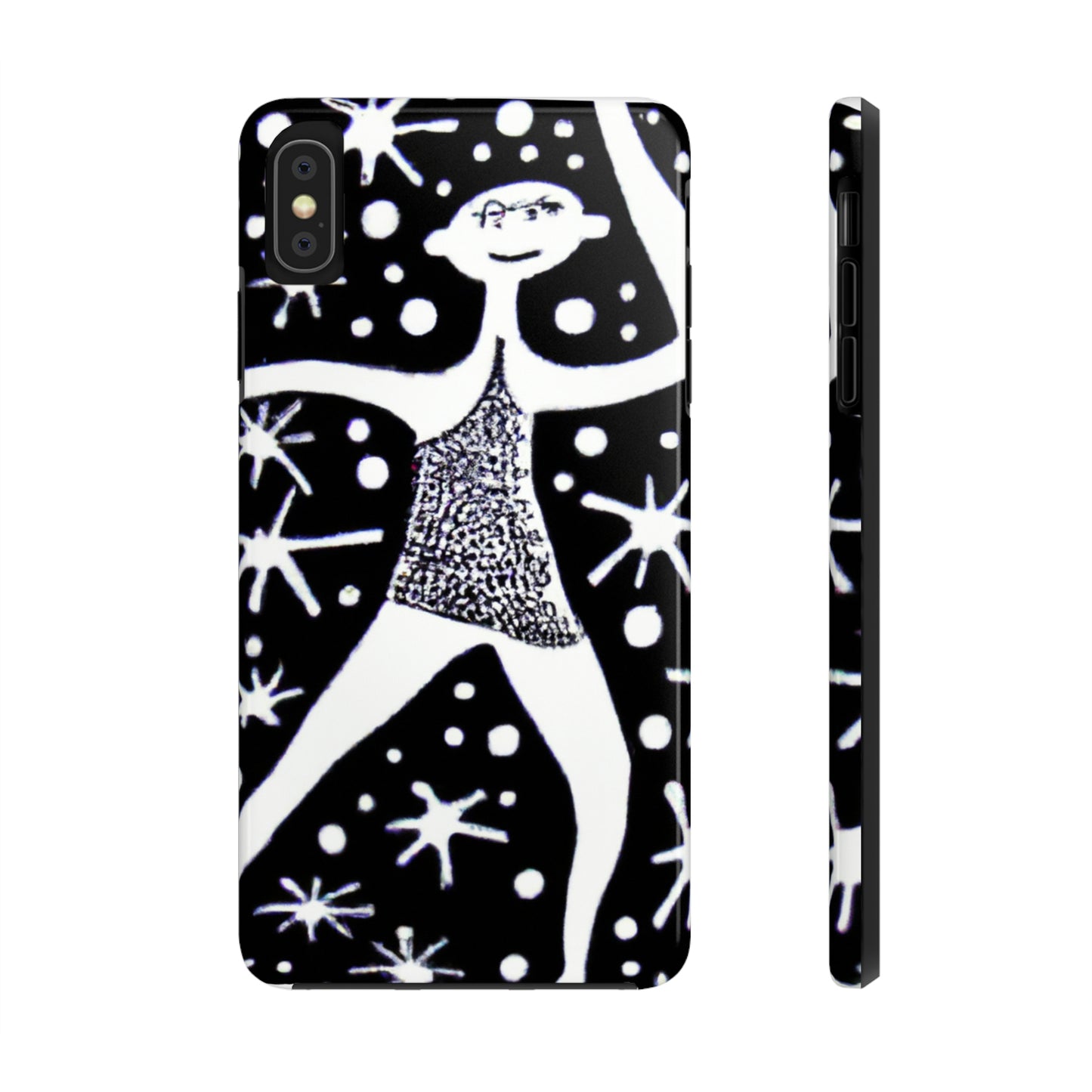 "Dancing Among the Galactic Light" - The Alien Tough Phone Cases