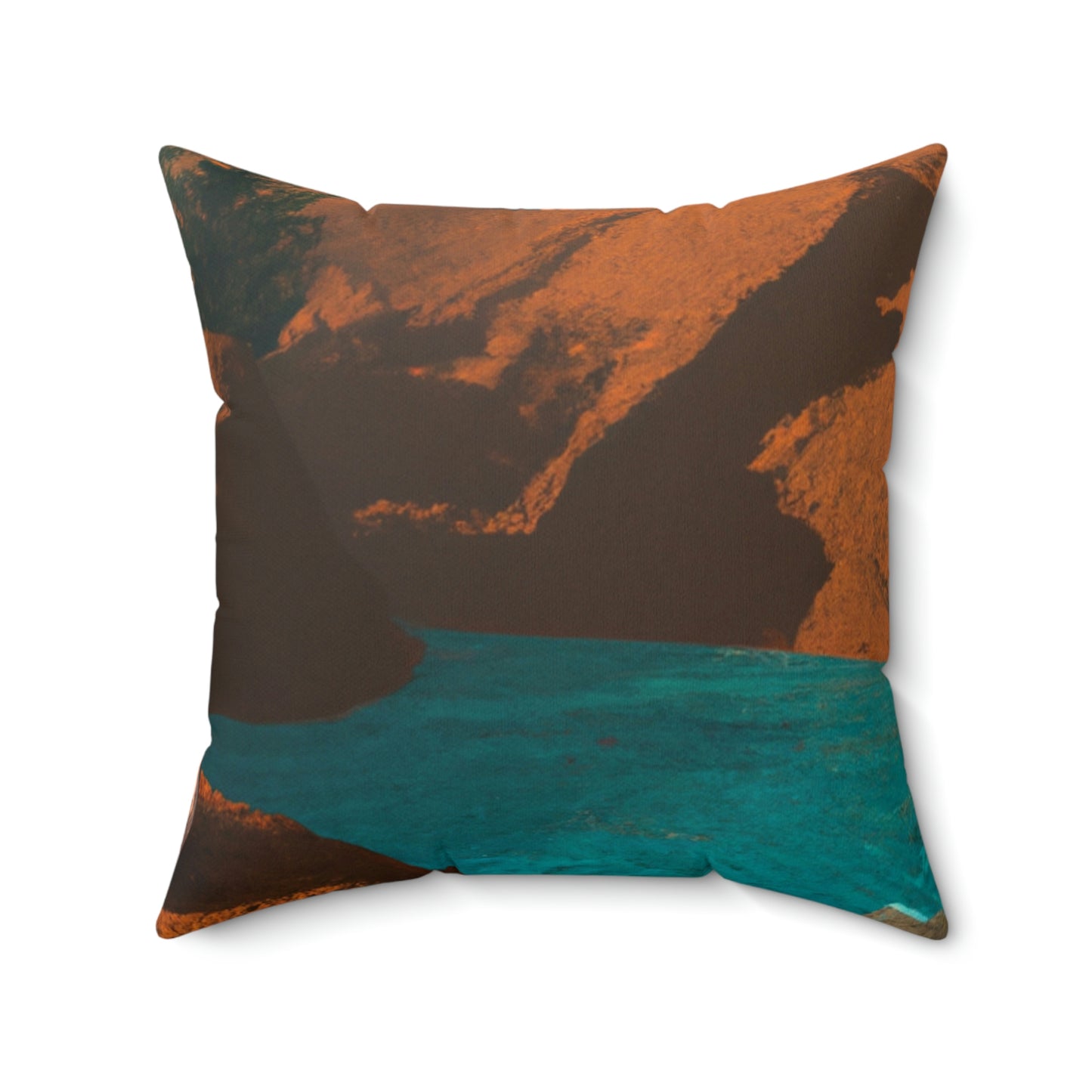 "Mermaid in the Mirage" - The Alien Square Pillow