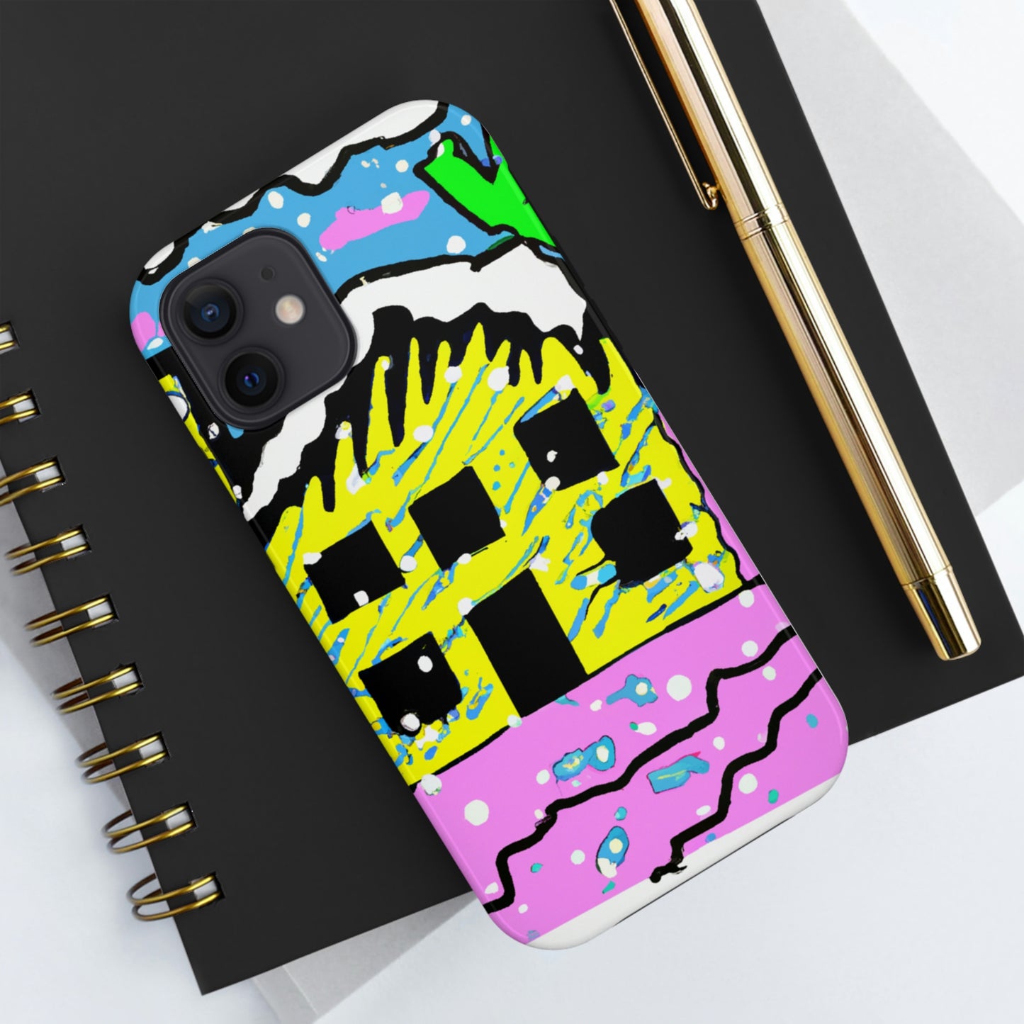 "Desolate Winter Dwelling" - Die Alien Tough Phone Cases