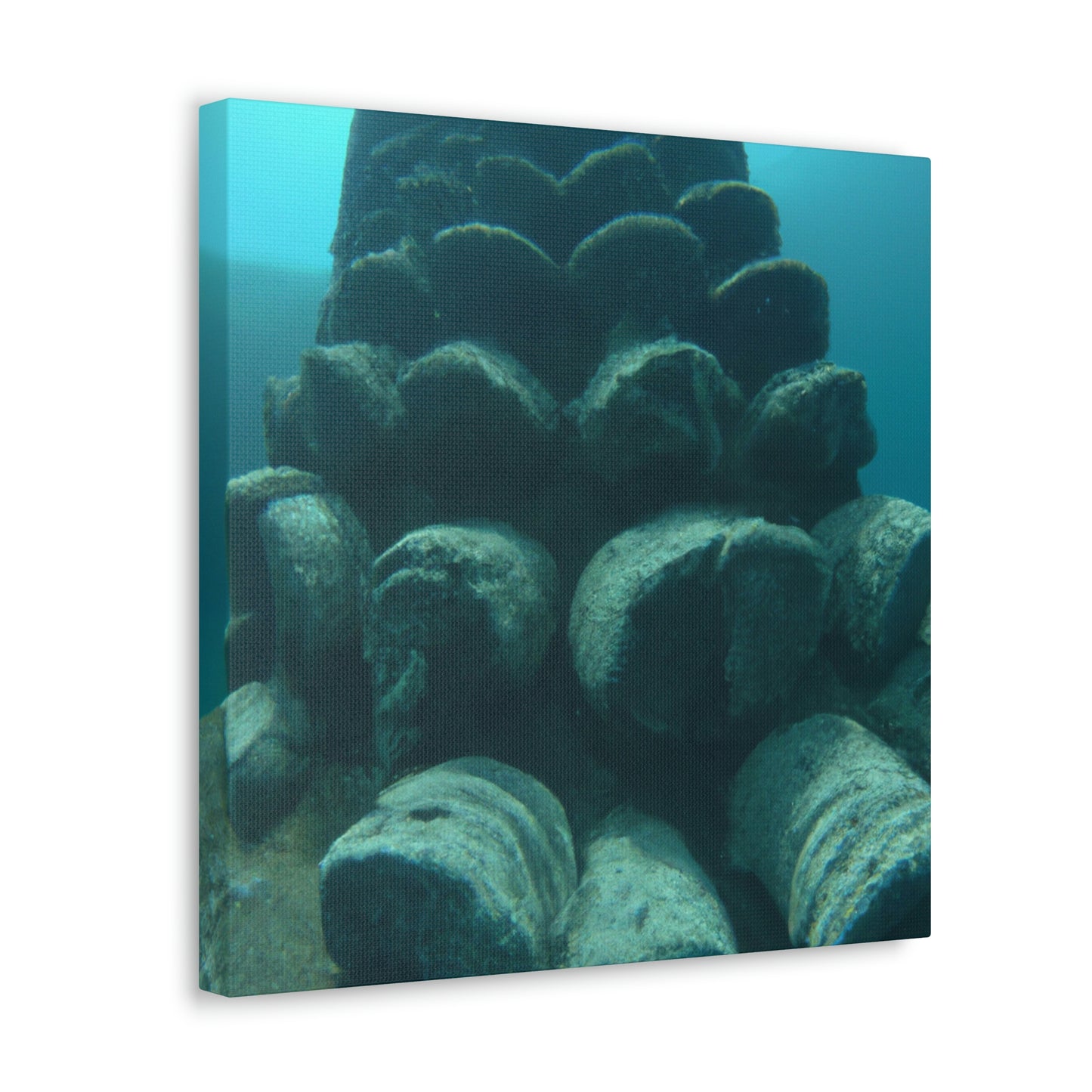 "Diving into the Lost City: Exploring the Ancient Ruins of an Underwater Civilization" - The Alien Canva