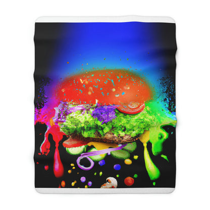 "Burger Rainbow" - La manta polar Sherpa alienígena