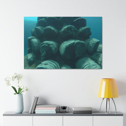 "Diving into the Lost City: Exploring the Ancient Ruins of an Underwater Civilization" - The Alien Canva