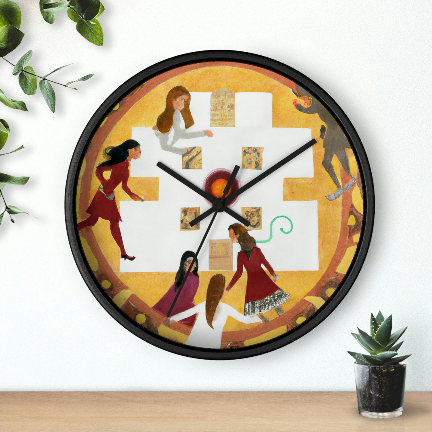 The Castle Caper: A Battle of Wits and Adventure - The Alien Wall Clock