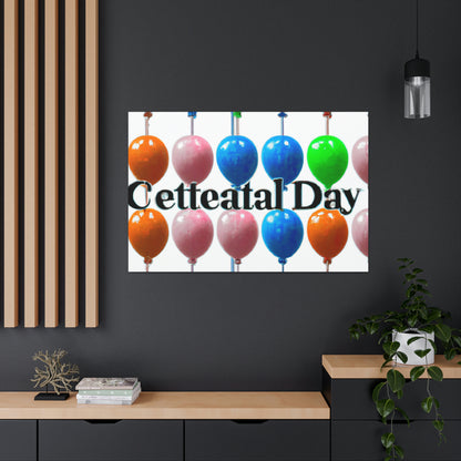 Rainbow Balloon Artist - Canvas