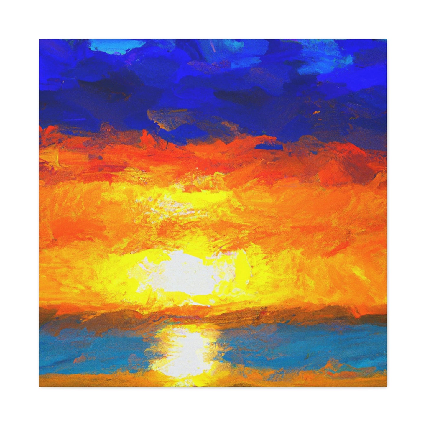 Sunrise Seascape Artist - Peter Ocean - Canvas