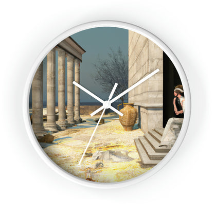 "Lost in Ancient Greece" - The Alien Wall Clock