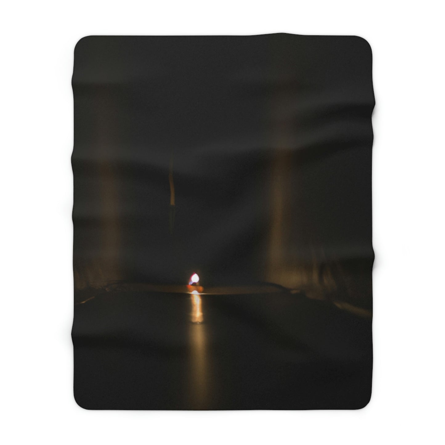 "The Singular Glow in the Dark" - The Alien Sherpa Fleece Blanket