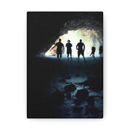 "La cueva de las sombras peligrosas" - The Alien Canva