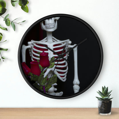 "The Skeletal Romantic" - The Alien Wall Clock