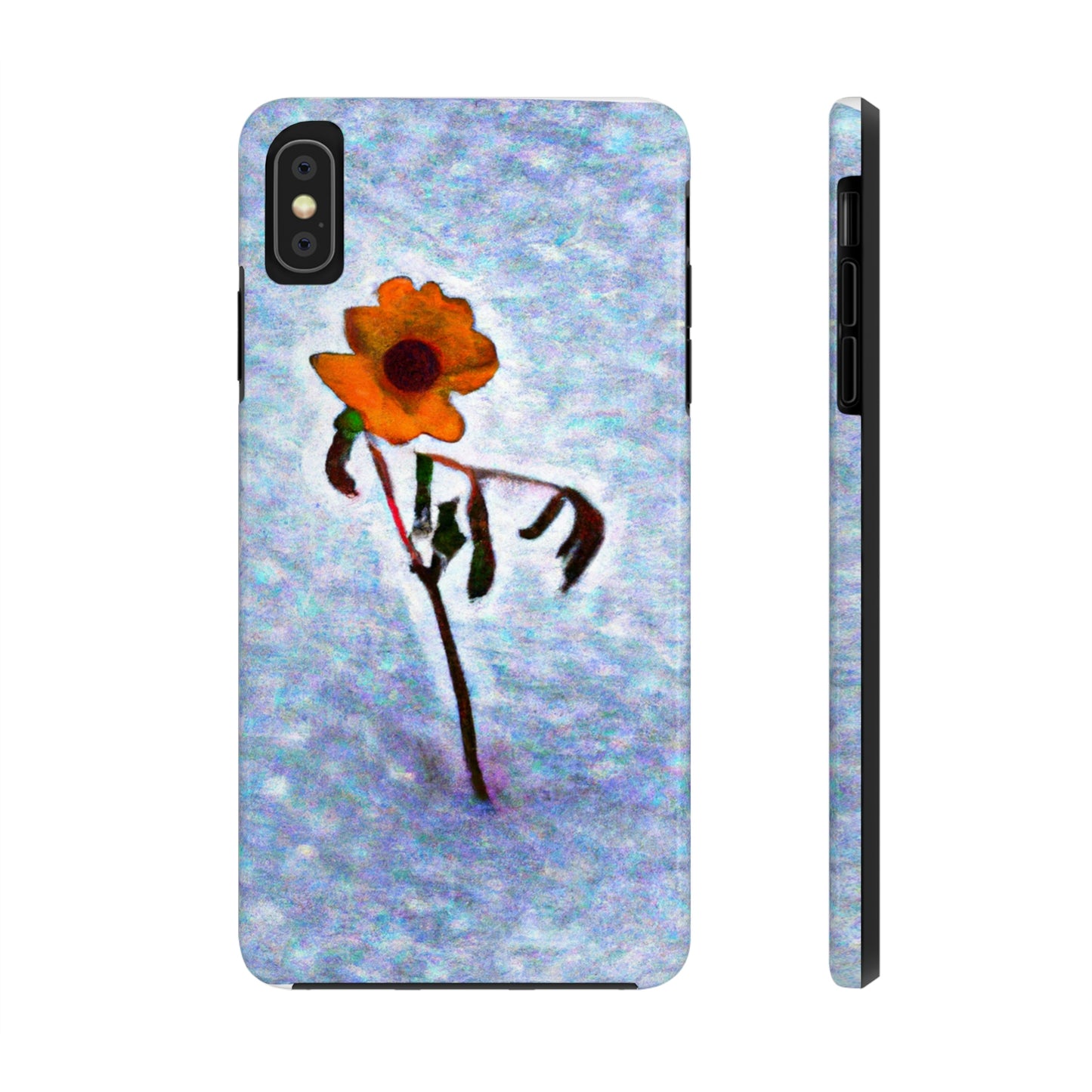 "Eine Blume, die sich weigert zu zittern" - Die Alien Tough Phone Cases