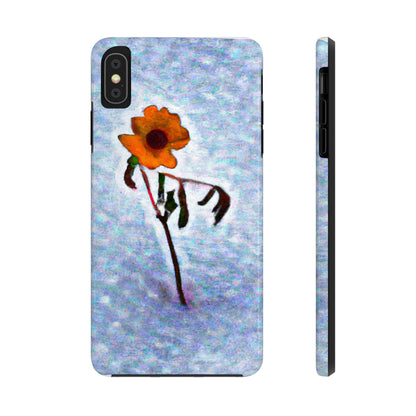 "Eine Blume, die sich weigert zu zittern" - Die Alien Tough Phone Cases