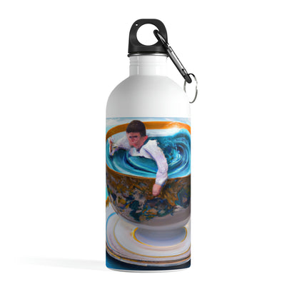 "Adrift in a China Cup: The Story of a Lost Child's Oceanic Adventure" - The Alien Stainless Steel Water Bottle