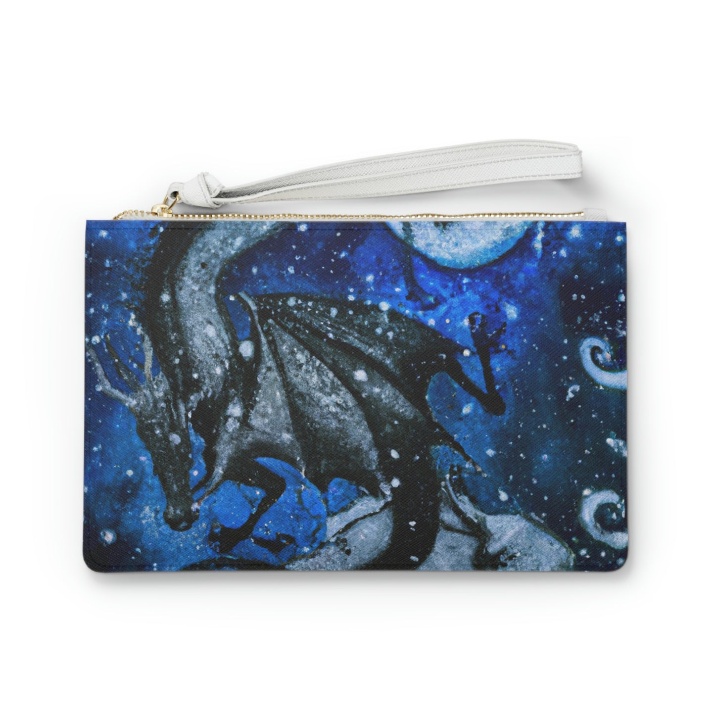 "Frosted Moonlight Dragon" - Die Alien Clutch Bag