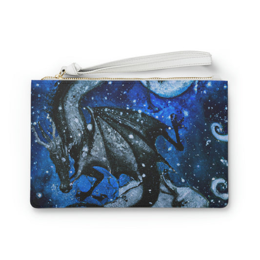 "Frosted Moonlight Dragon" - The Alien Clutch Bag