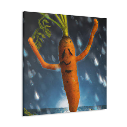 "Jubilant Jig in the Rain" - The Alien Canva