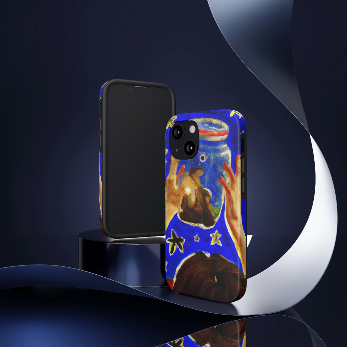 "Ein Krug Sternenstaub" - Die Alien Tough Phone Cases