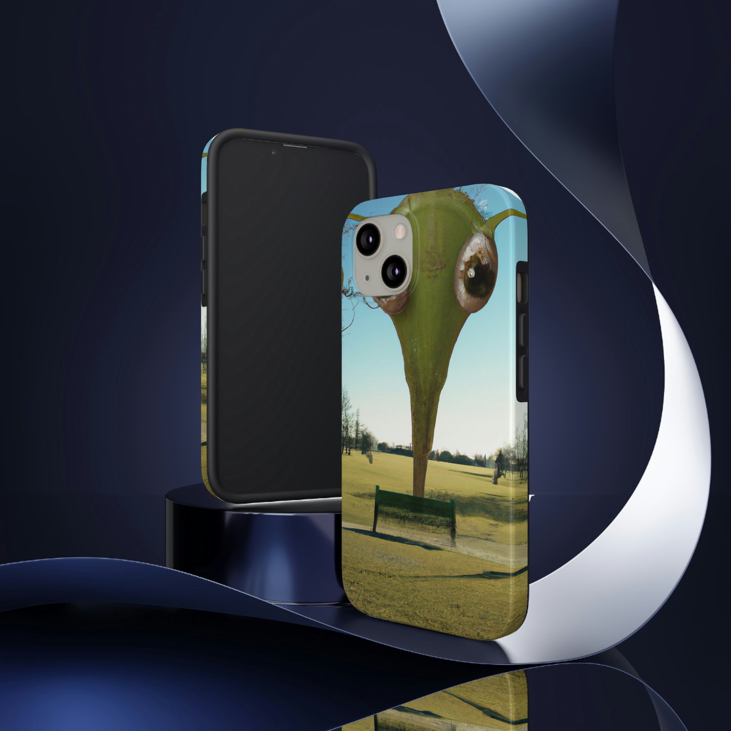 "Alien Parked Tales" - The Alien Tough Phone Cases