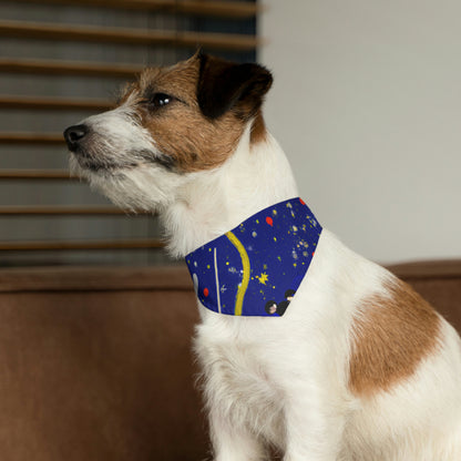 "A Spark of Solitude" - The Alien Pet Bandana Collar