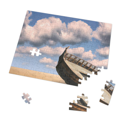 "A Boat Adrift: The Lost Legacy of the Sea." - The Alien Jigsaw Puzzle