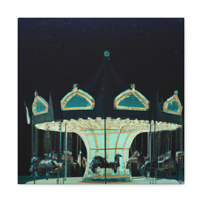 "A Lonesome Carousel Under Shining Stars" - The Alien Canva