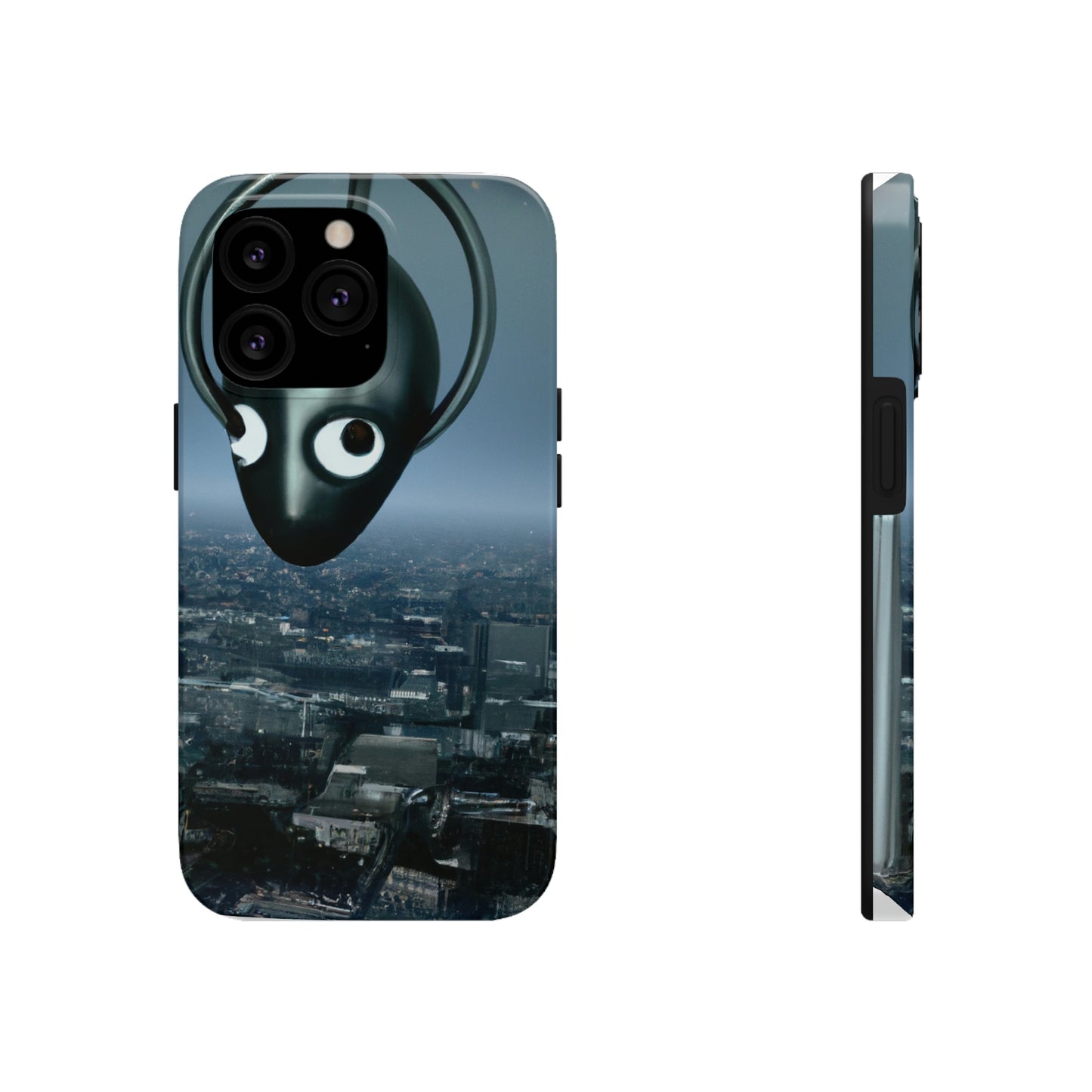 "A Distant Spark: An Alien's Search for Sanctuary in the City." - The Alien Tough Phone Cases