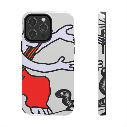 "El gentil abrazo de un monje ciego a un dragoncito perdido" - The Alien Tough Phone Cases