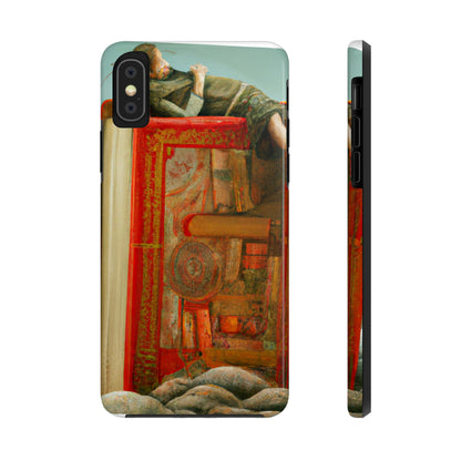 "Cradled by Knowledge" - Die Alien Tough Phone Cases