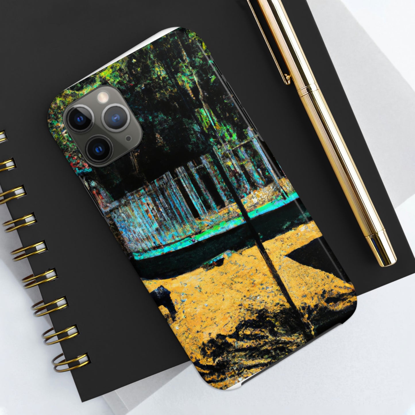 "Lost in the Shadows of Oblivion: A Journey Through the Abandoned Zoo" - The Alien Tough Phone Cases