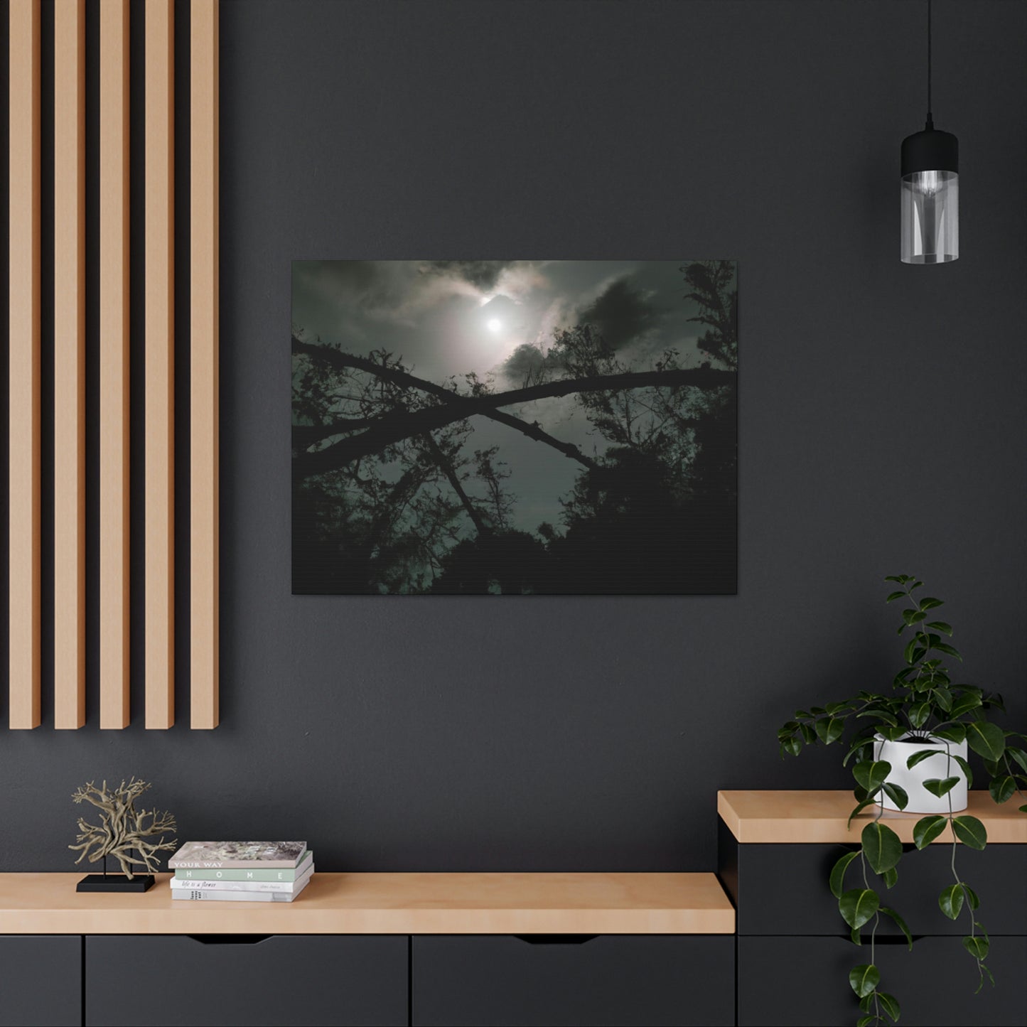 "A Moonlit Mystical World" - The Alien Canva